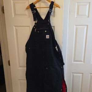 Carhartt Dark Blue Work Overalls